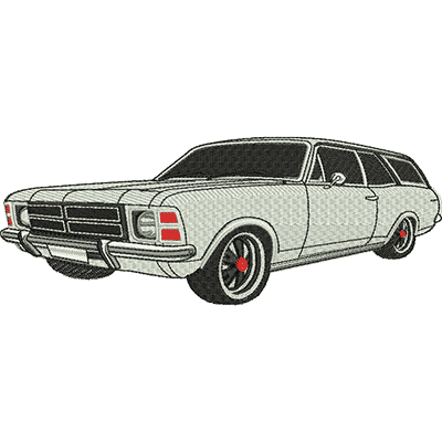Matriz de matriz Matriz De Bordado Carro Clássico 56